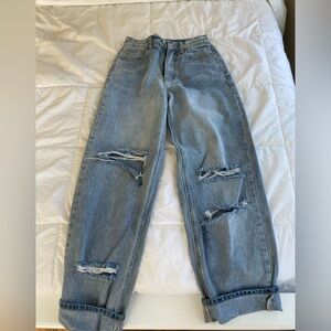 pretty little thing baggy jeans
